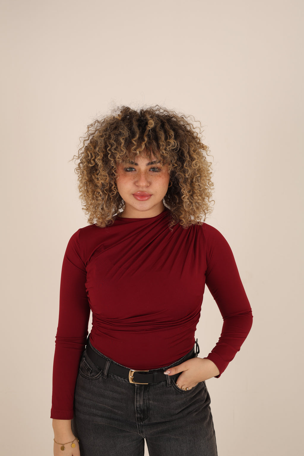 Round Neck Basic Top