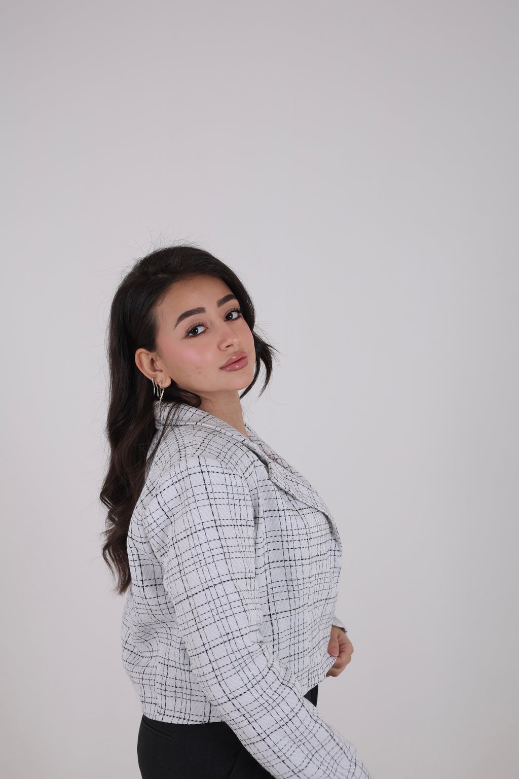 Cropped blazer