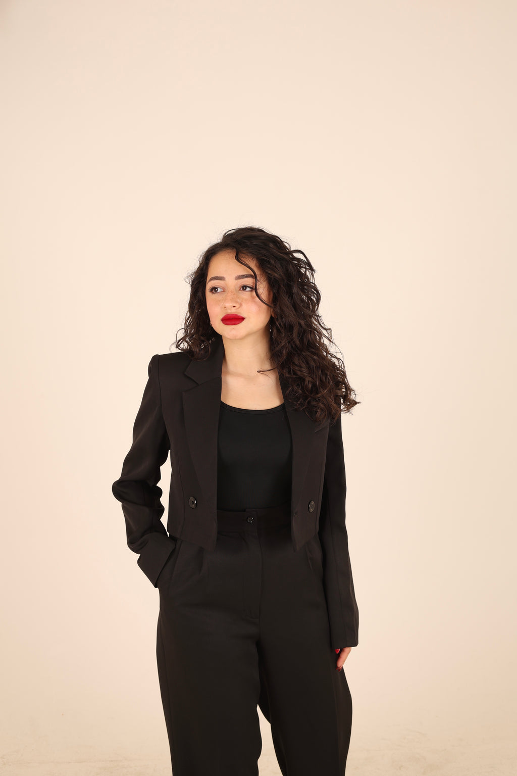 Cropped Suit