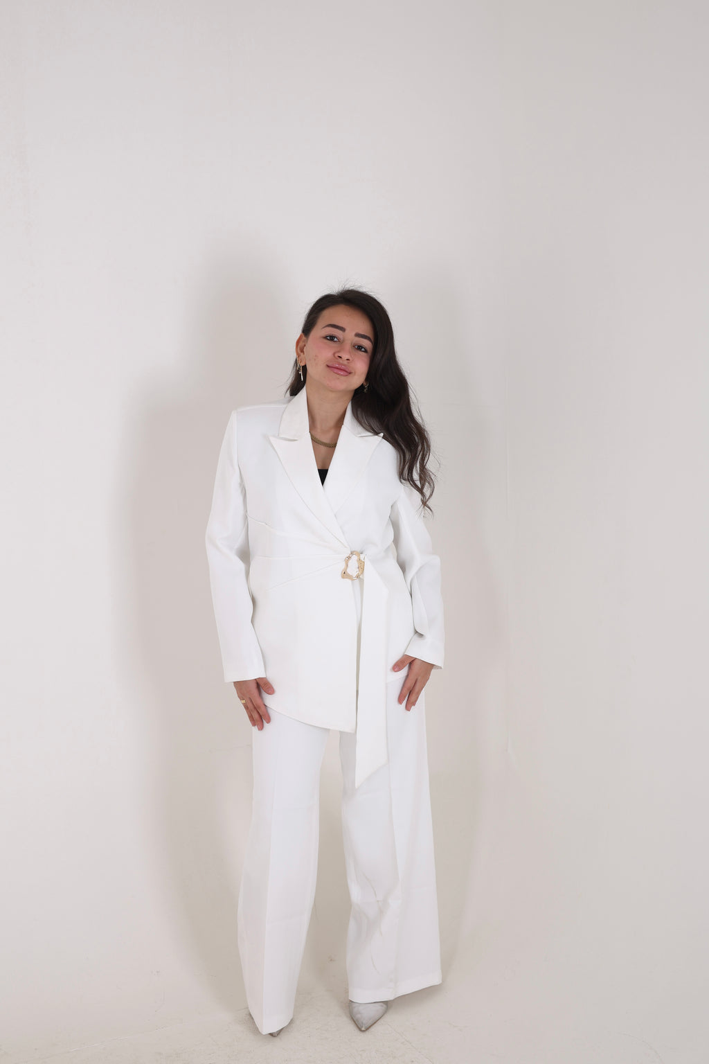 Draping formal suit