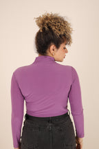 High Neck Basic Top