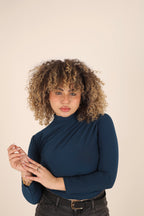 High Neck Basic Top