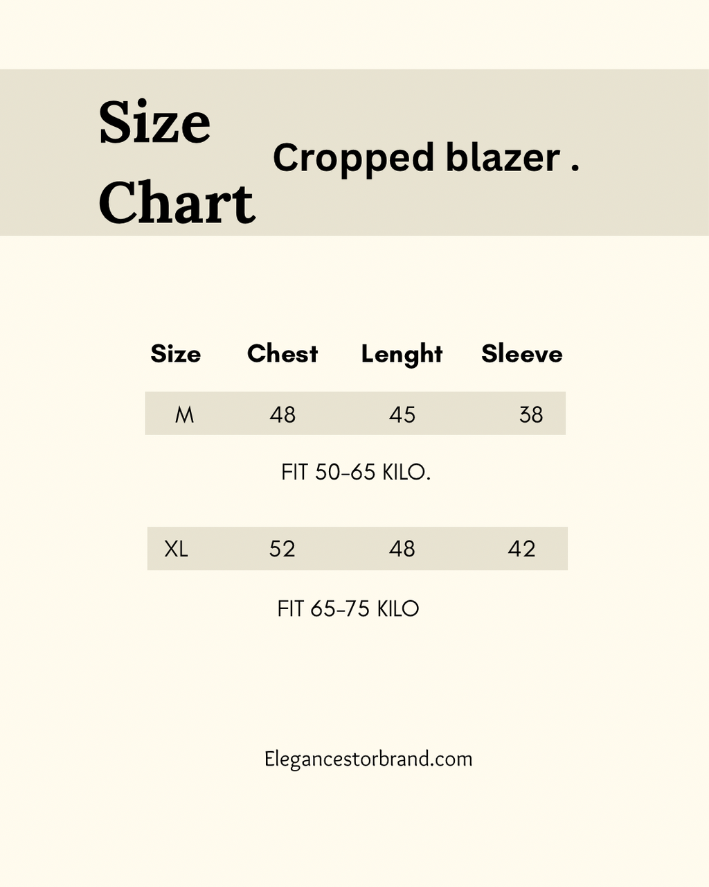 Cropped blazer