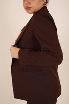 Brown Formal Suit