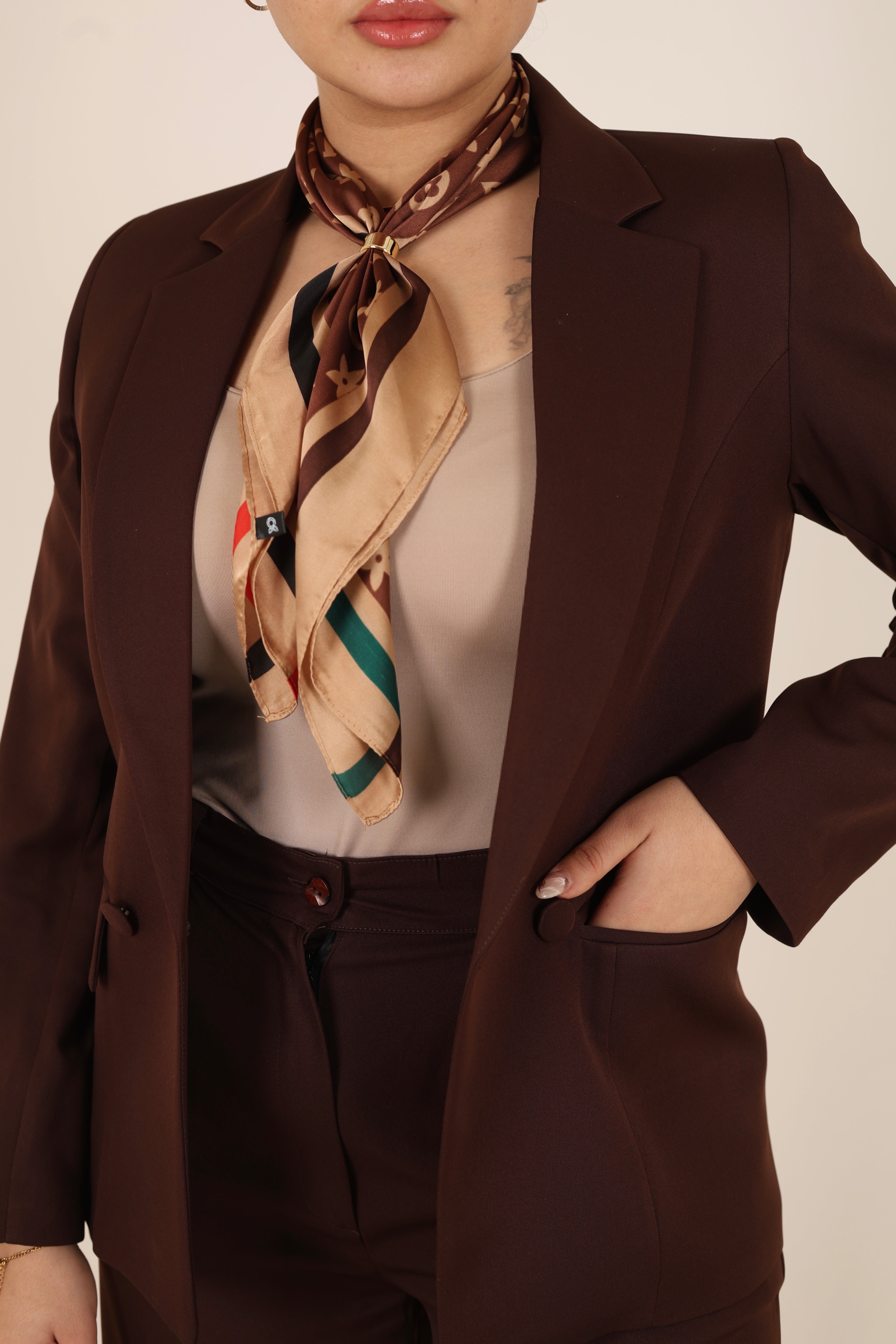 Brown Formal Suit