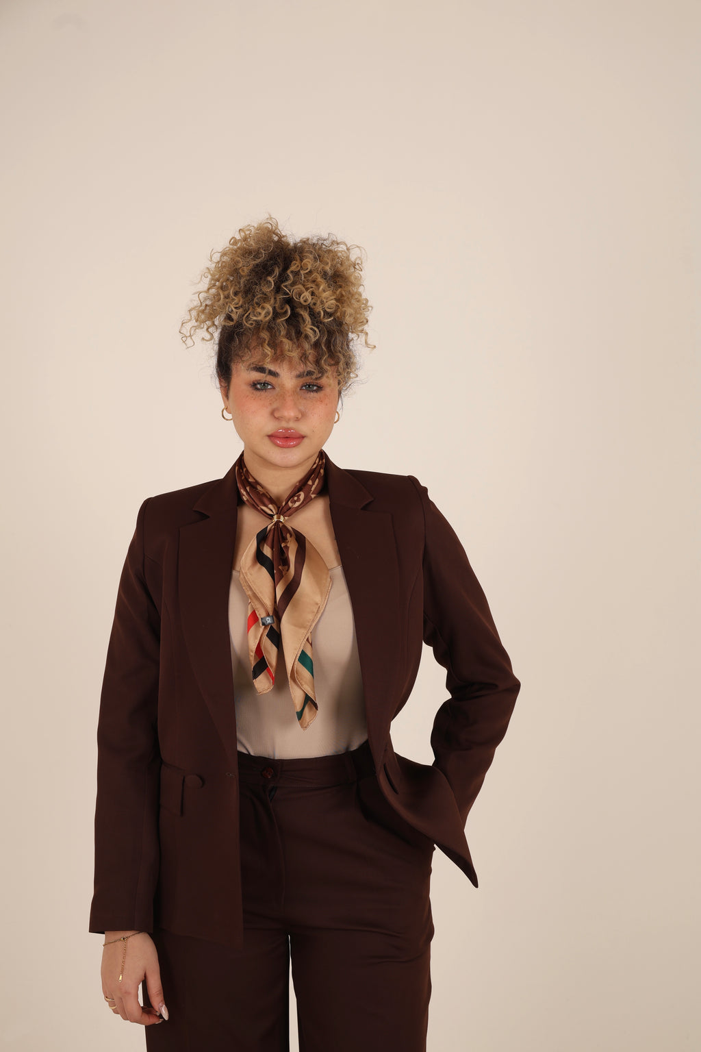 Brown Formal Suit