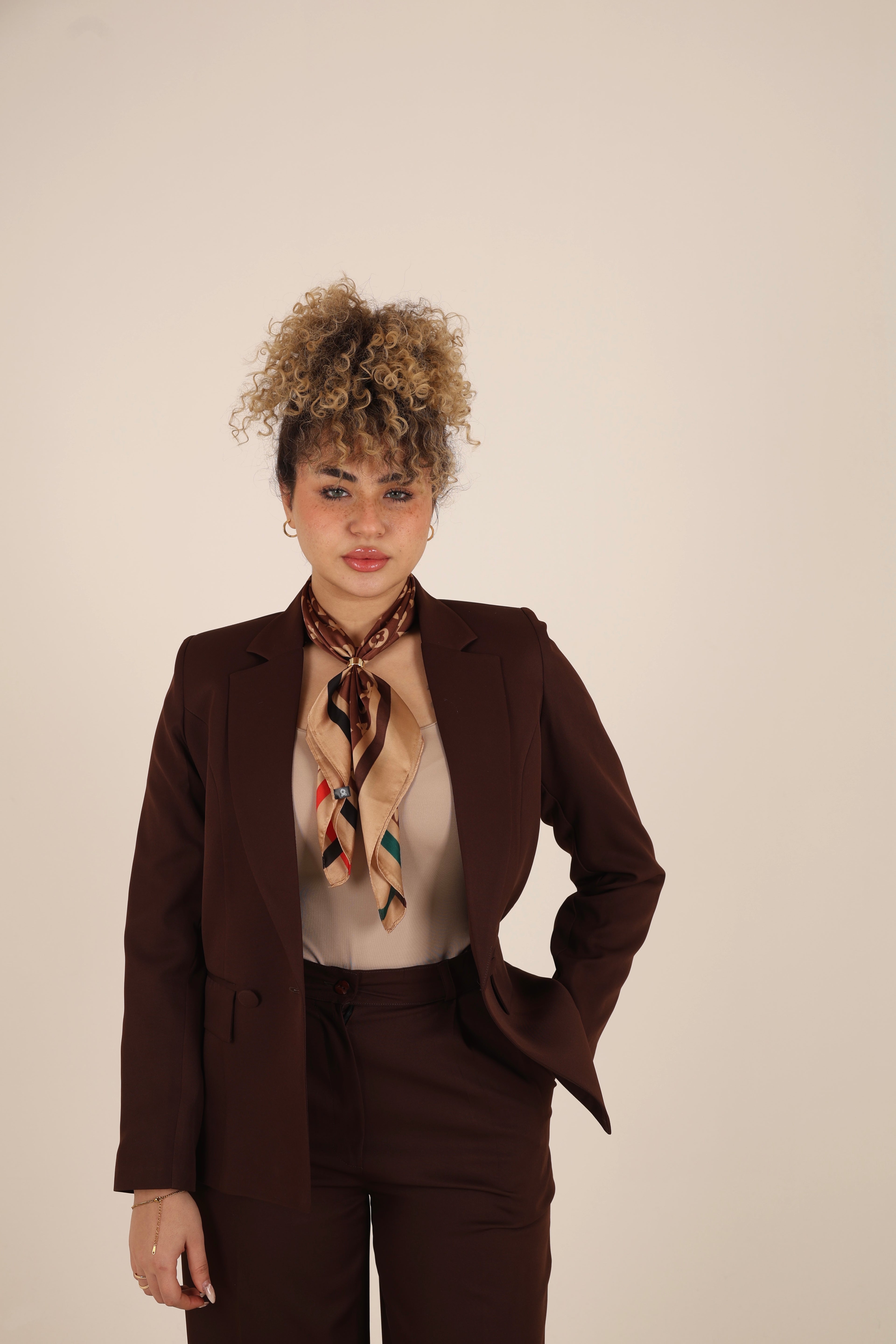 Brown Formal Suit
