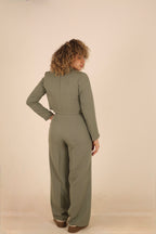 Mint Cropped Suit
