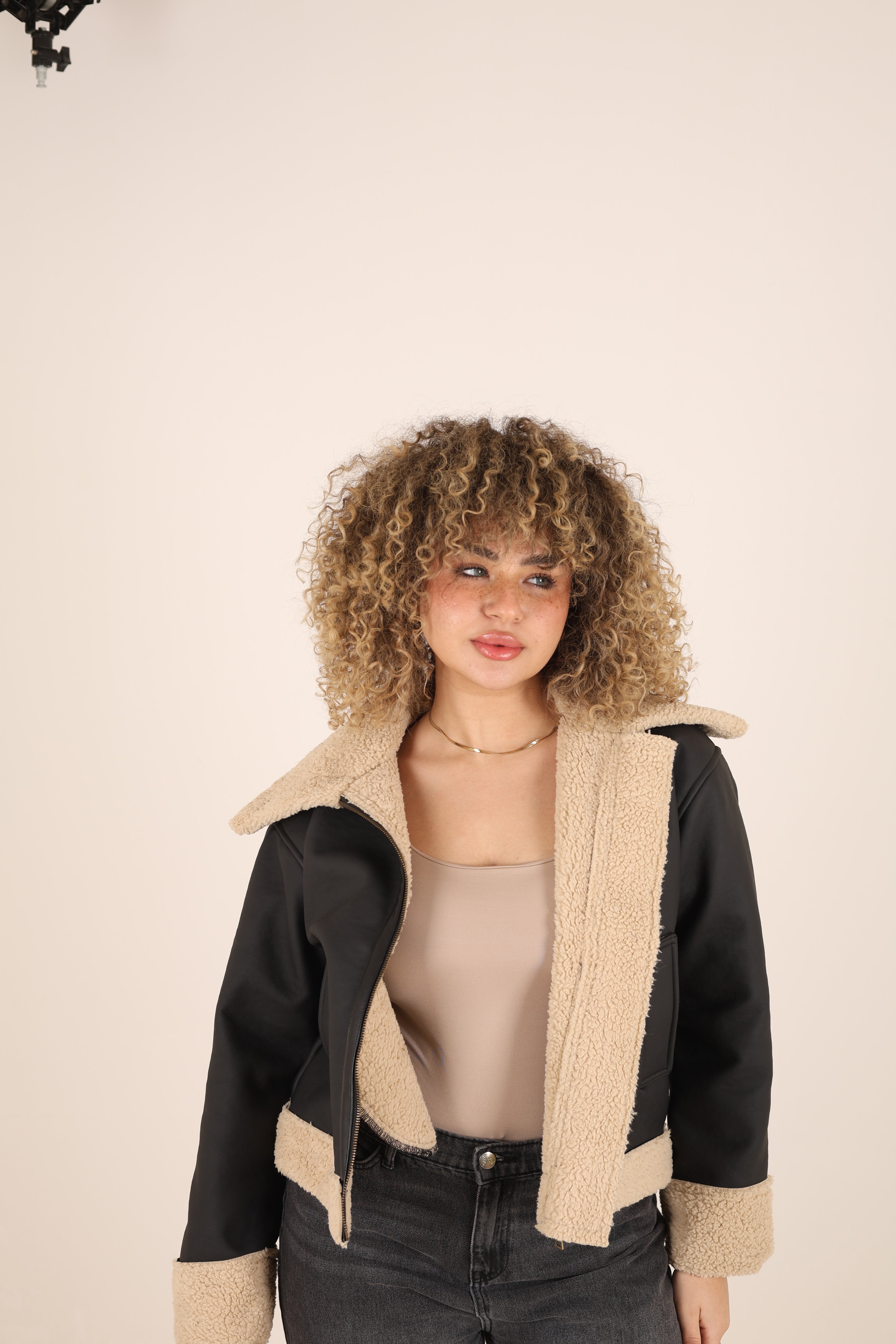 Leather Shalter Jacket