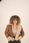 Leather Shalter Jacket