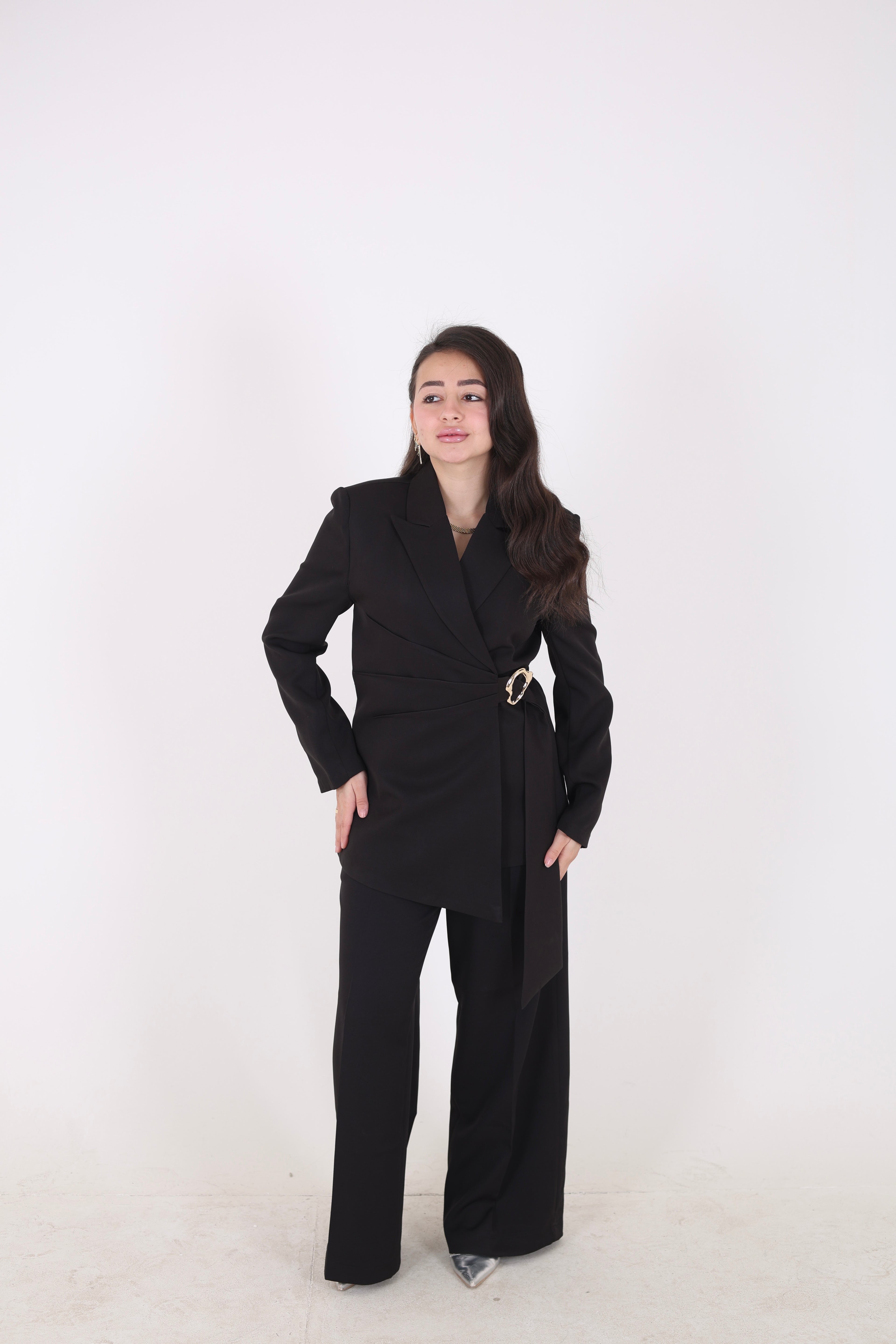 Draping formal suit