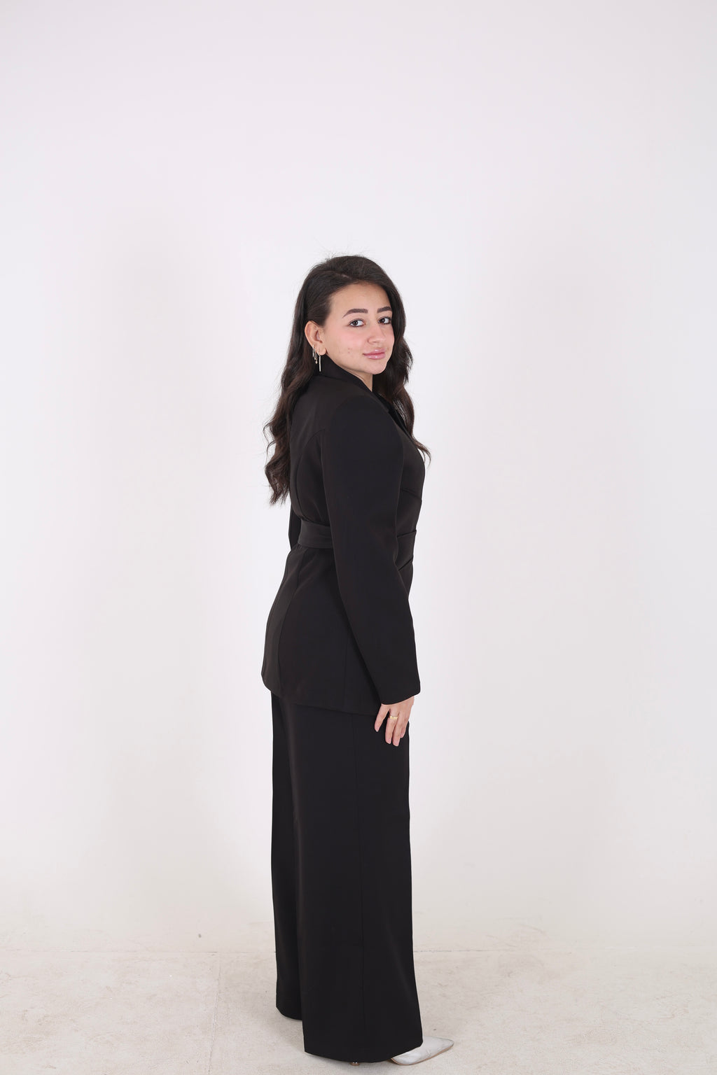 Draping formal suit