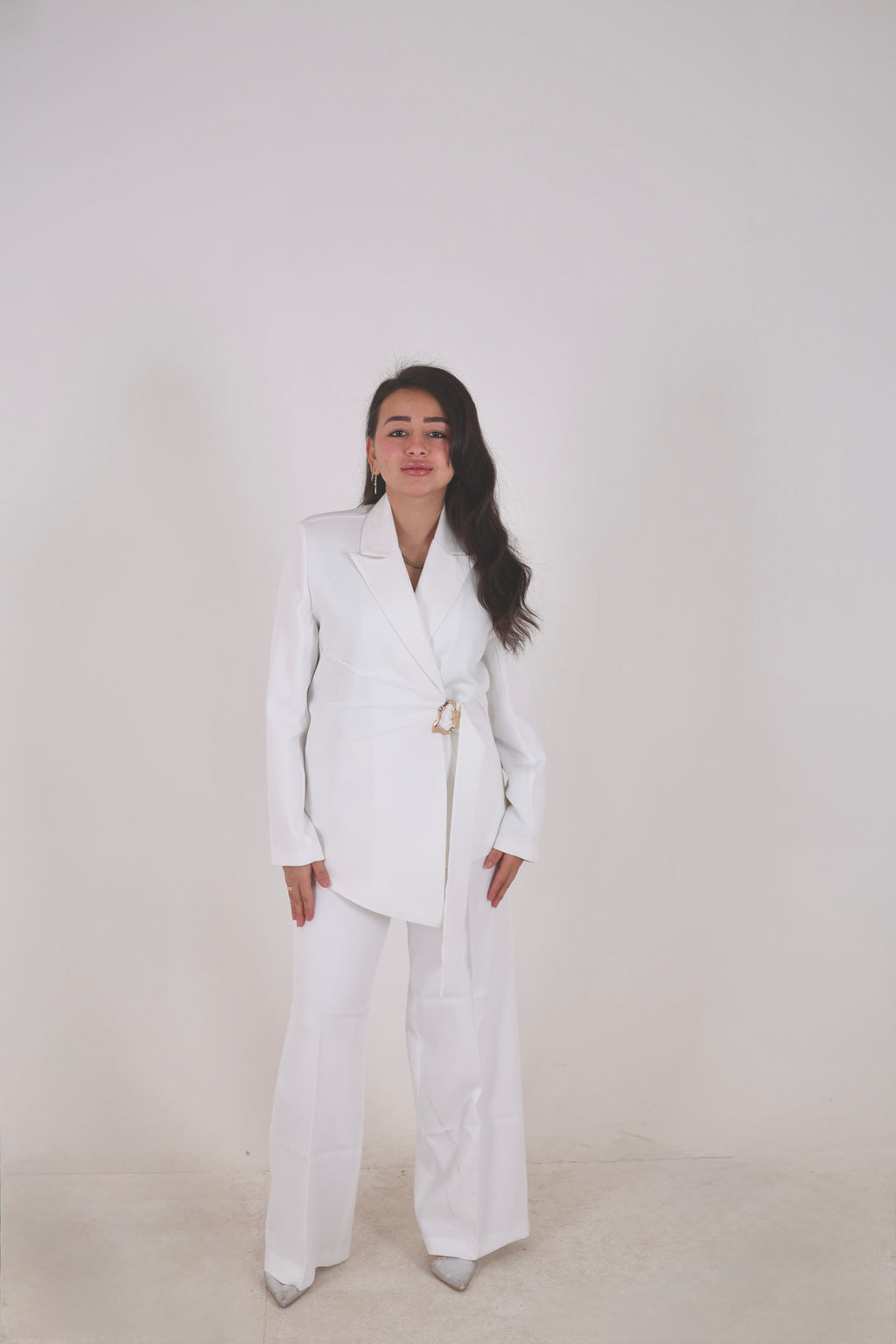 Draping formal suit
