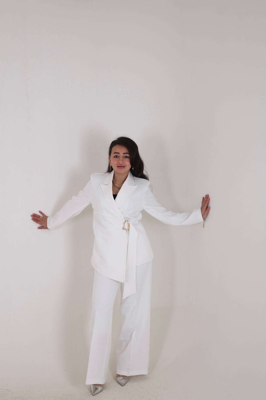 Draping formal suit