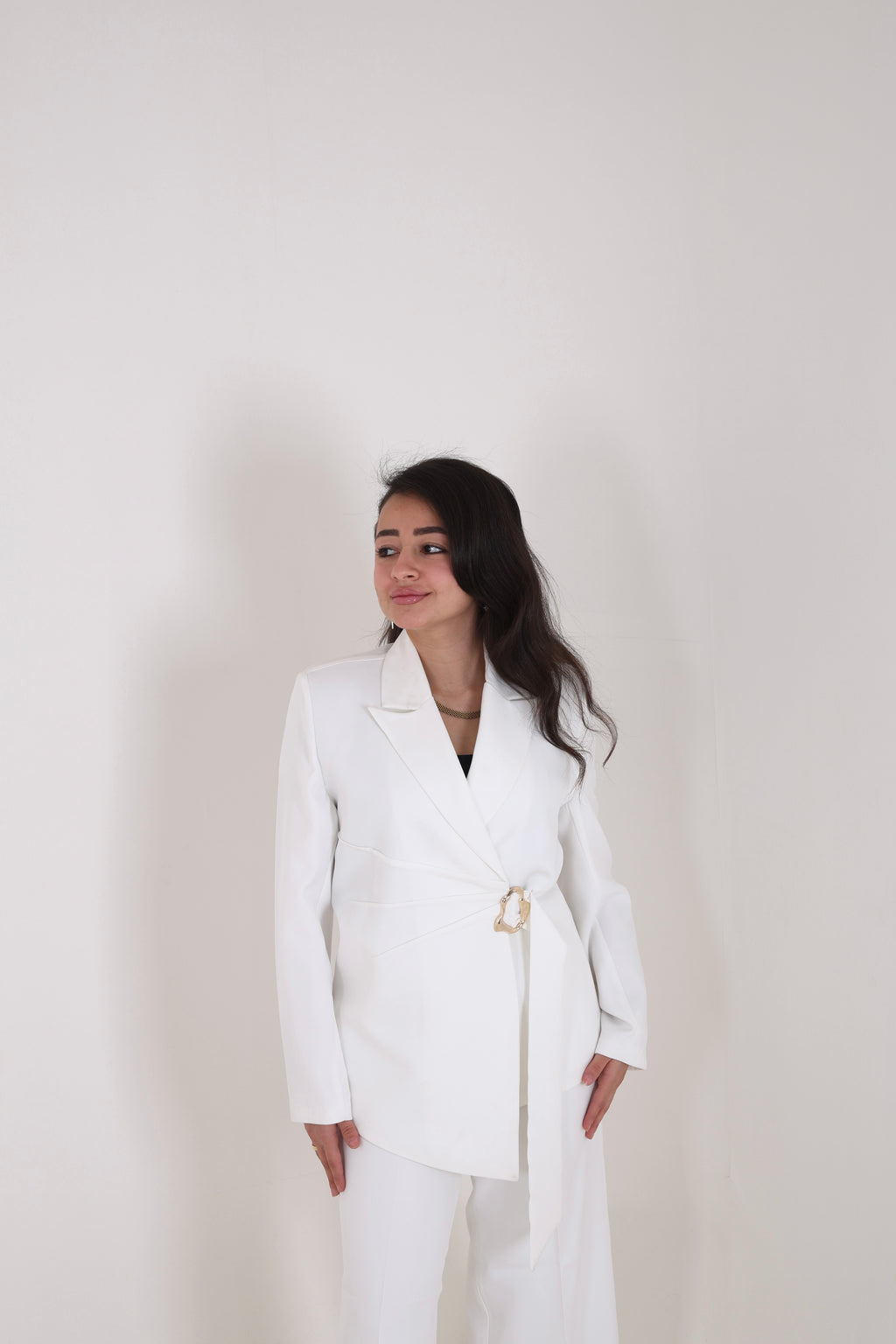 Draping formal suit