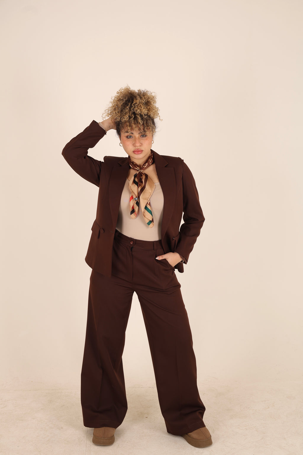 Brown Formal Suit