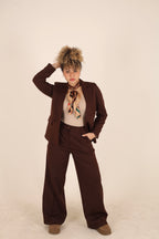 Brown Formal Suit