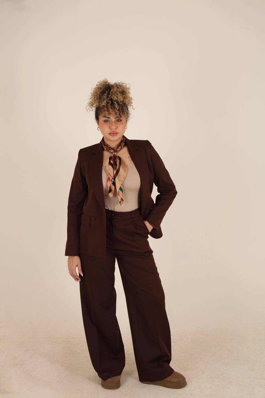 Brown Formal Suit