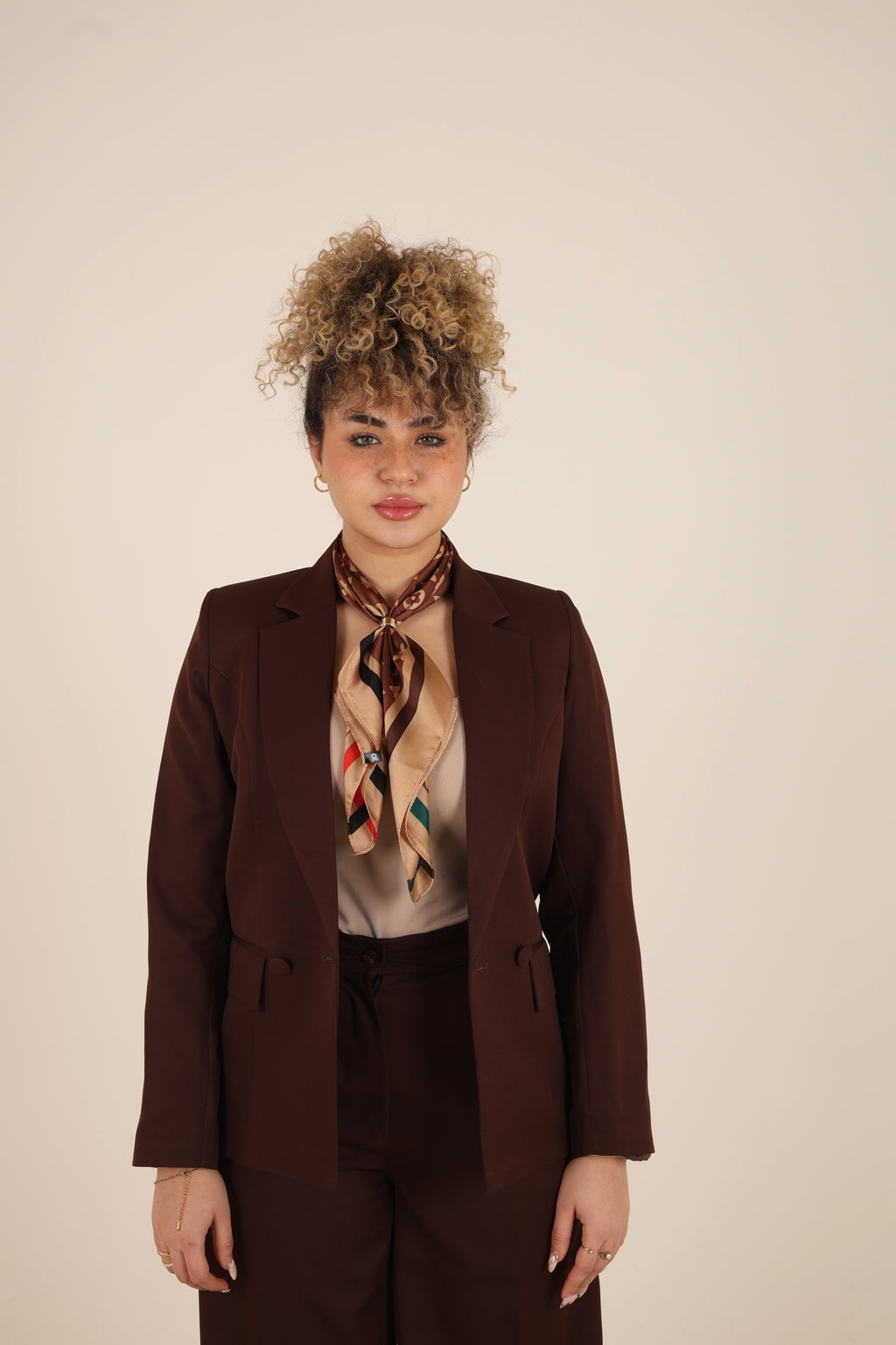 Brown Formal Suit