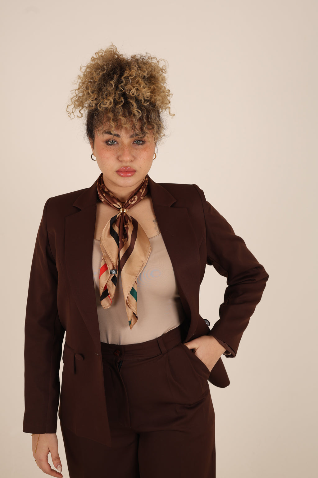 Brown Formal Suit